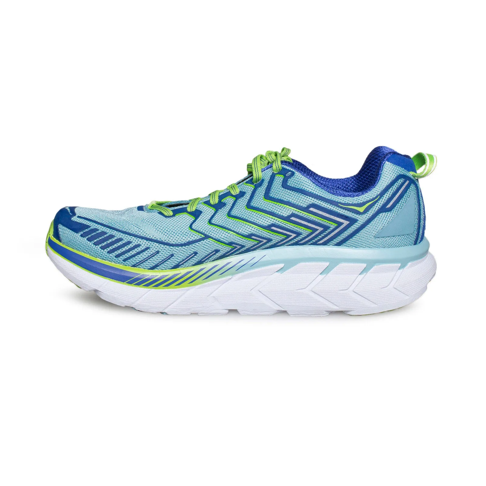 Hoka Clifton 4 Sky Blue / Surf The Web Running Shoes - Women's