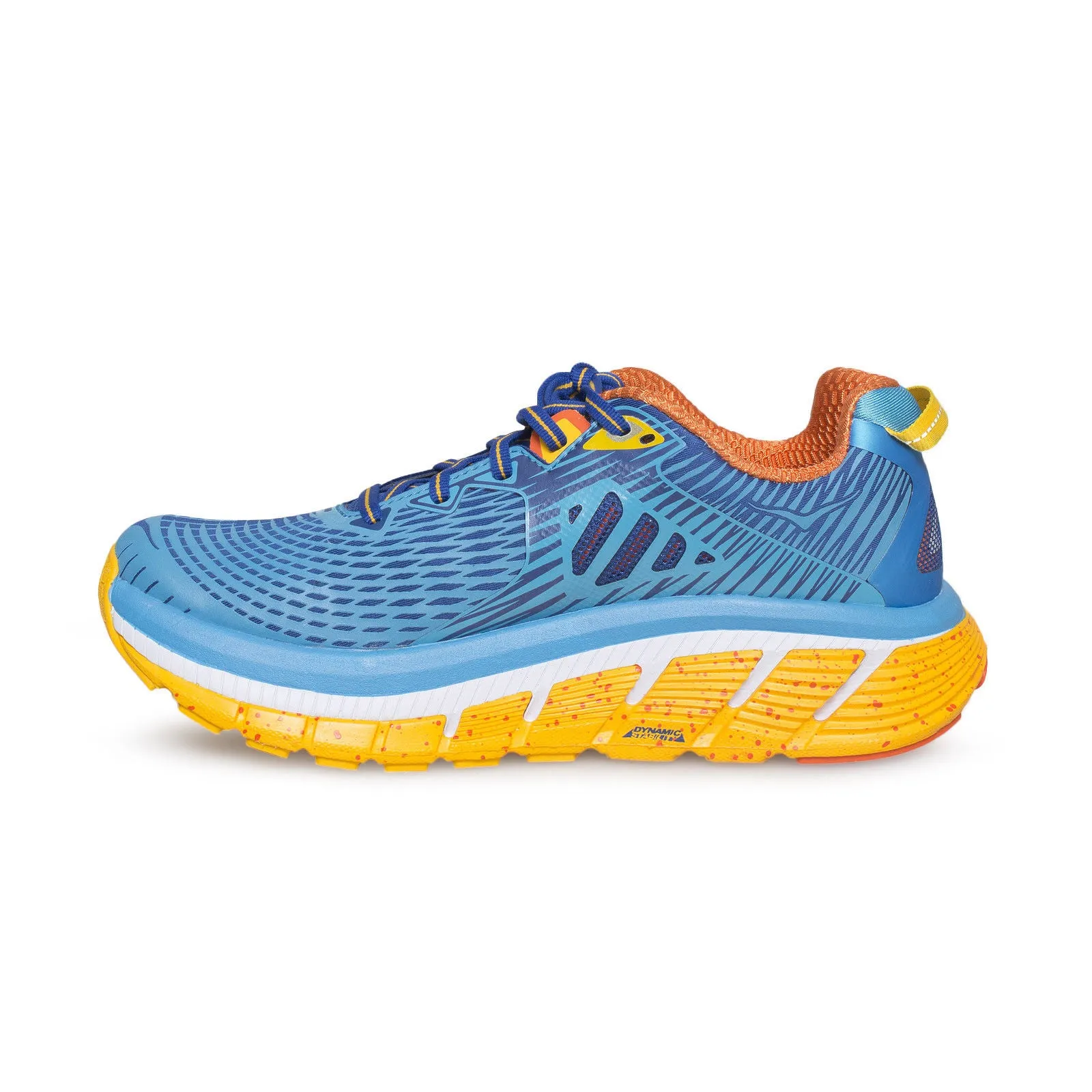 Hoka One One Gaviota Dresden Blue / Gold Fusion Running Shoes