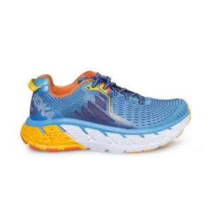 Hoka One One Gaviota Dresden Blue / Gold Fusion Running Shoes