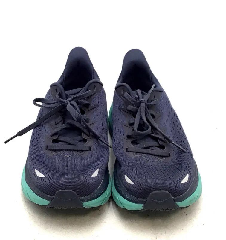 Hoka One One Women's Clifton 8 1119394 Blue Low-Top Running Shoes - Size 8.5 B