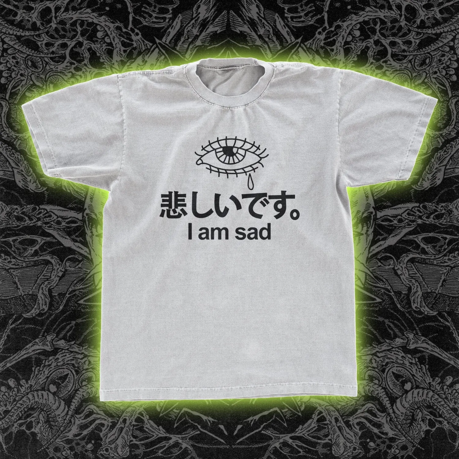 I Am Sad Kanji Classic Tee