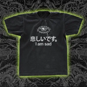 I Am Sad Kanji Classic Tee