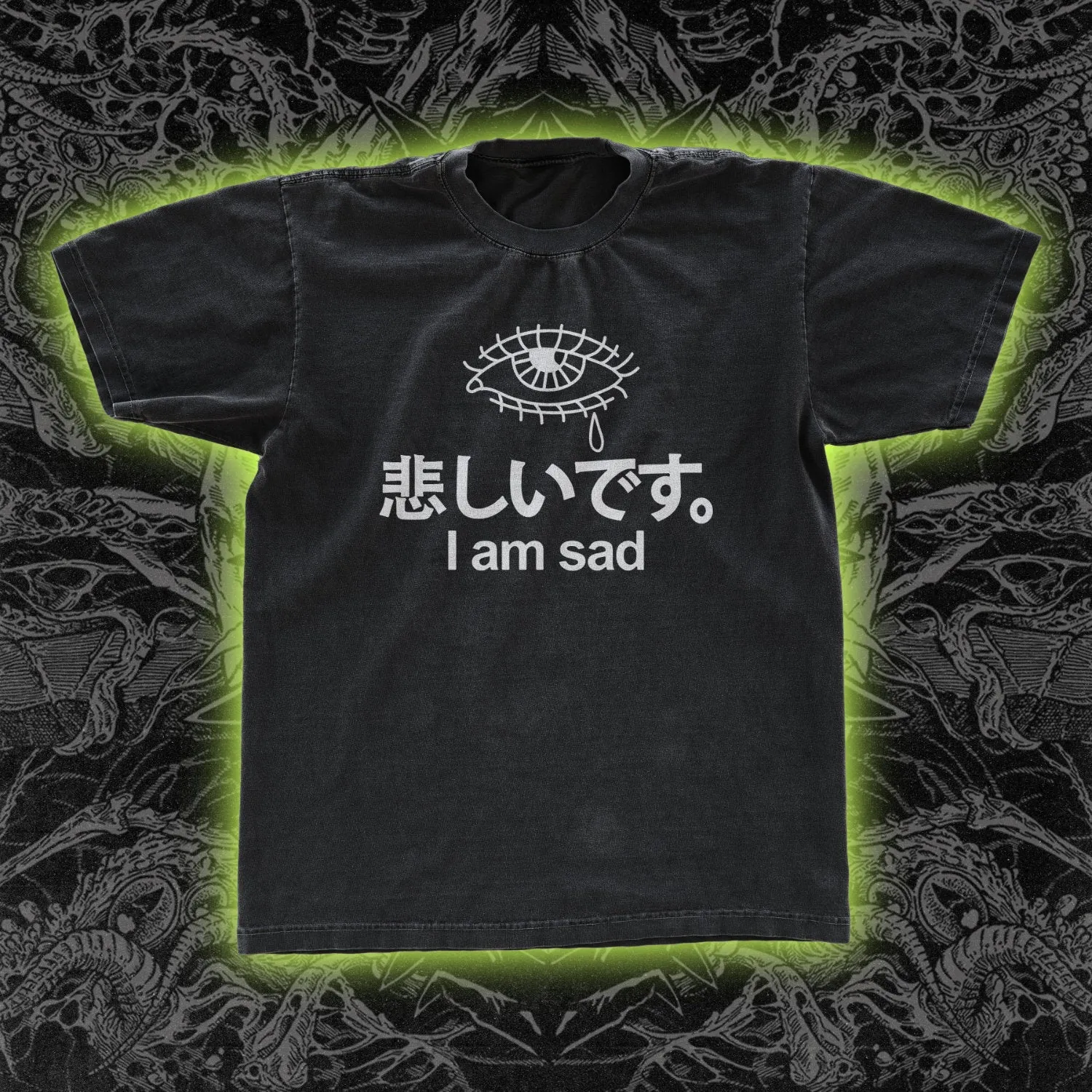 I Am Sad Kanji Classic Tee