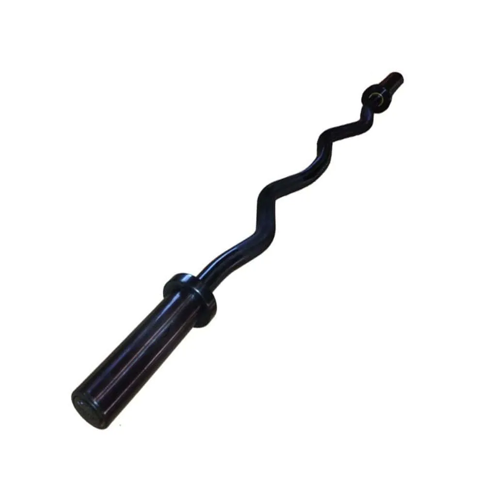 Intek Strength Olympic Black Oxide EZ Curl Bar