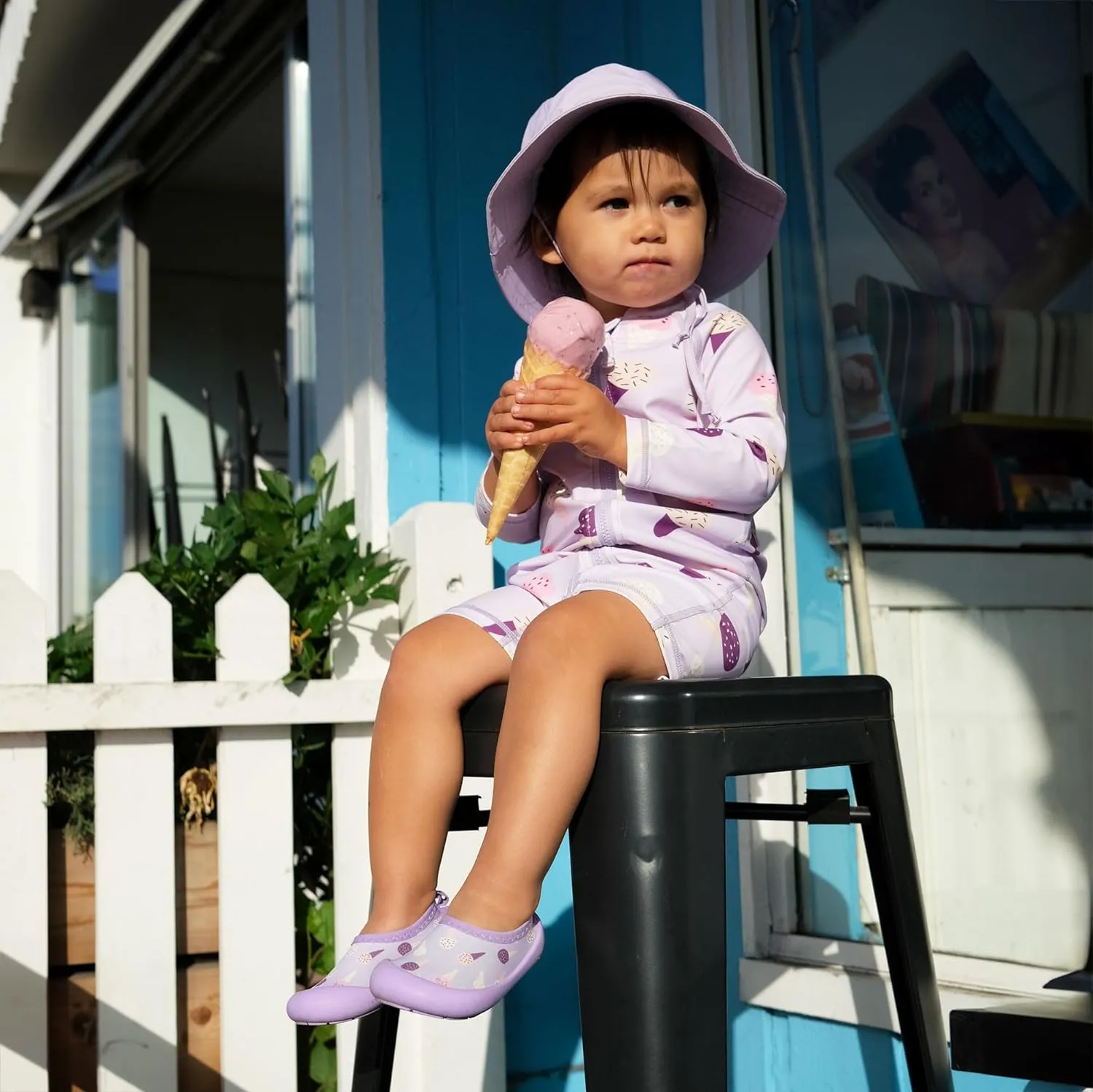 Jan & Jul Kids Kids Water Shoes | Lavender Ice Cream