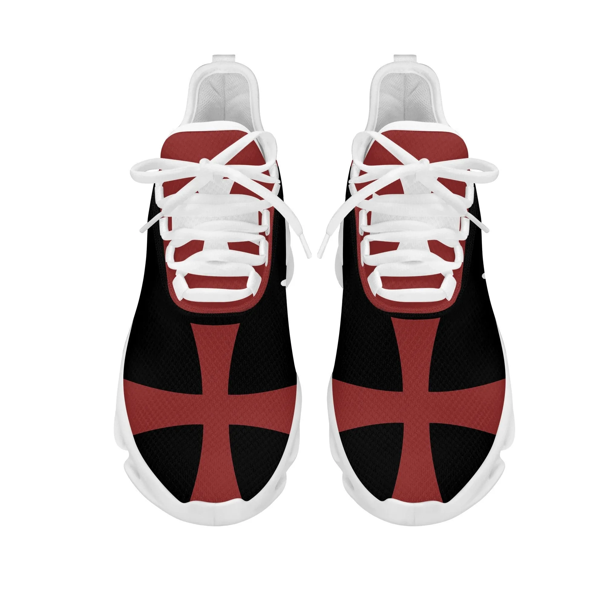 Jesus Running Sneakers Red Max Soul Shoes - Christian Shoes For Men And Women