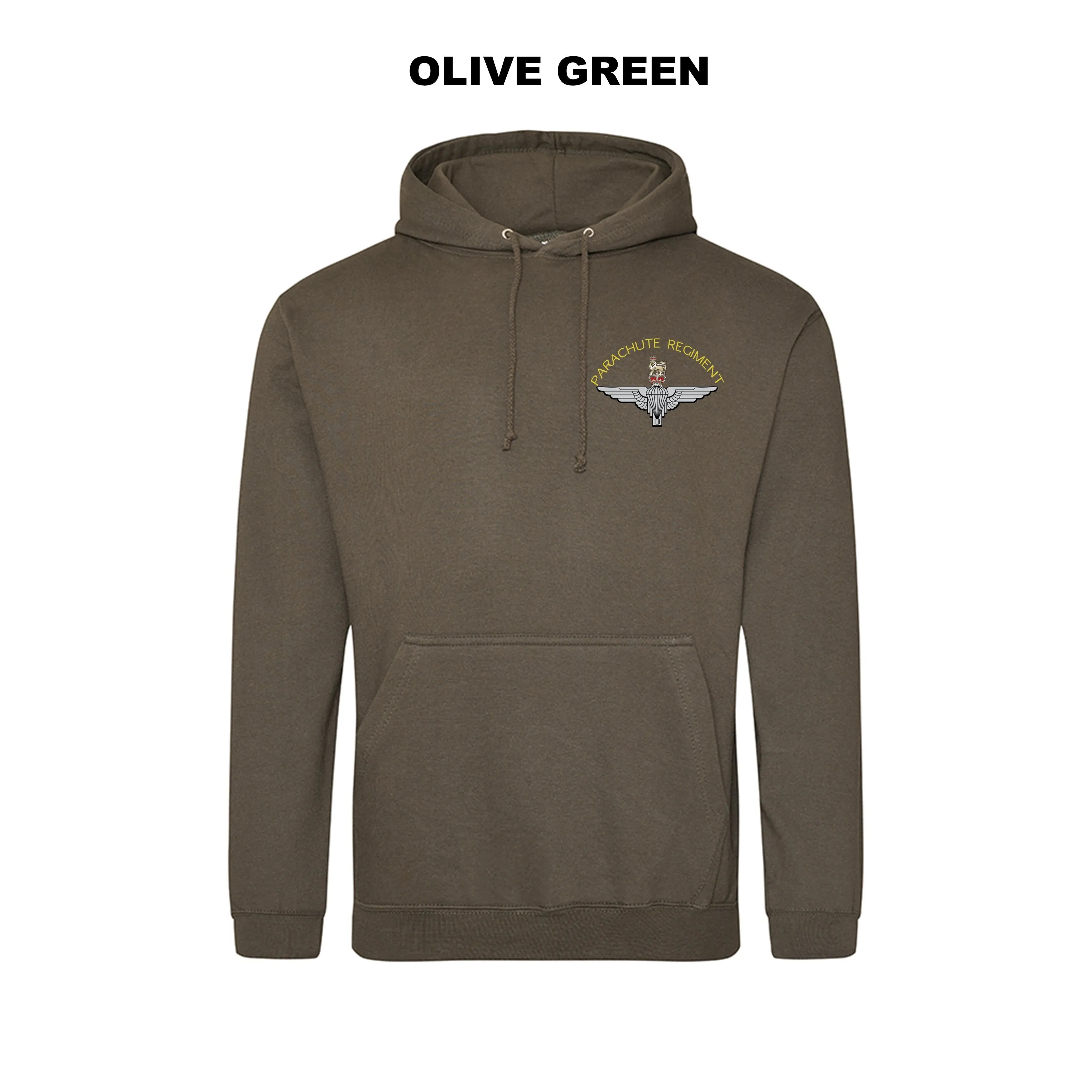 JH001-LCB- Large Cap-badge Parachute Regiment hoodie
