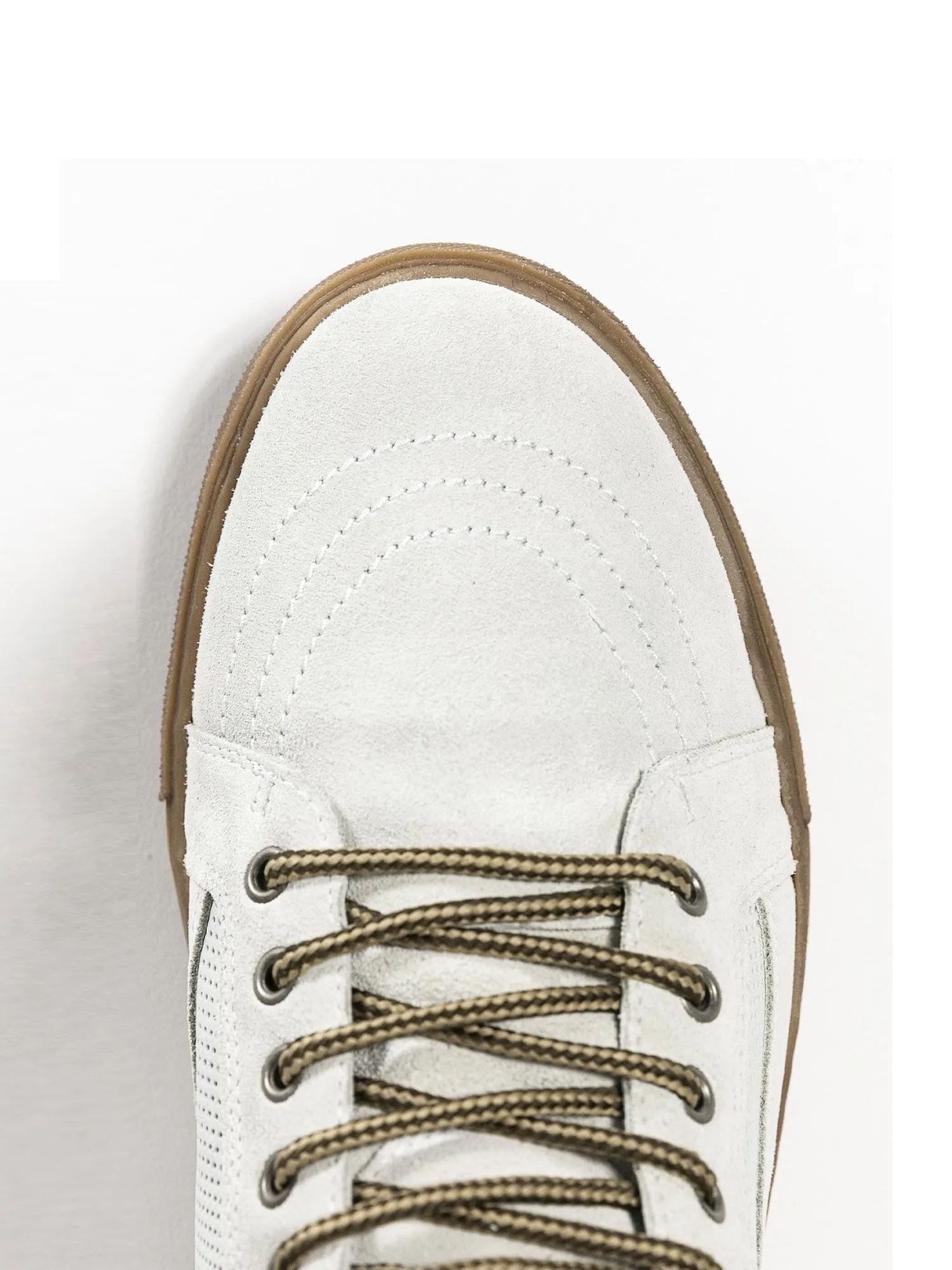 John Doe Neo Riding Shoes - White/Brown