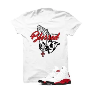 Jordan 13 Chicago White T Shirt (Blessed)