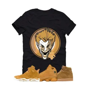 Jordans Retro/Gold/Harvest black T (Joker)