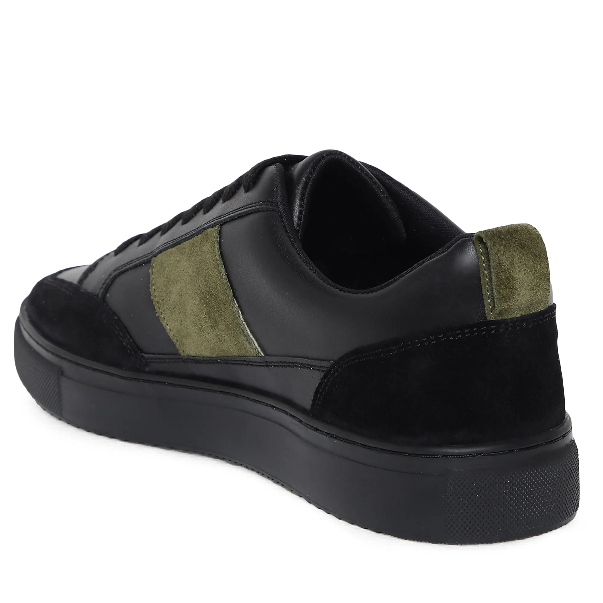 Kayden Leather Sports Sneakers