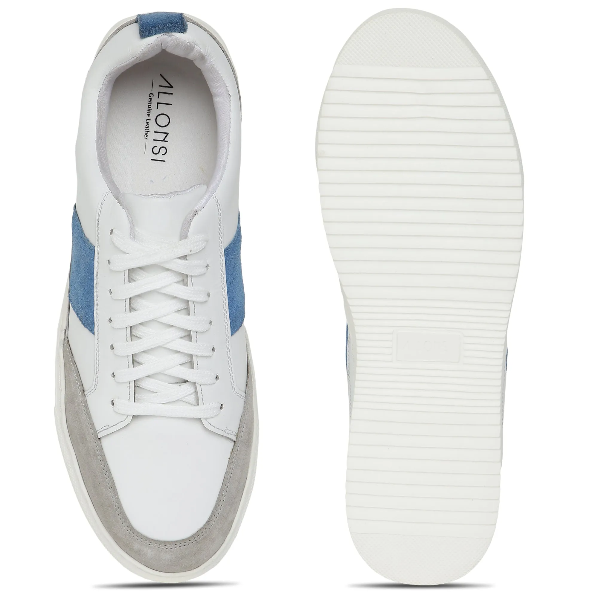 Kayden Leather Sports Sneakers