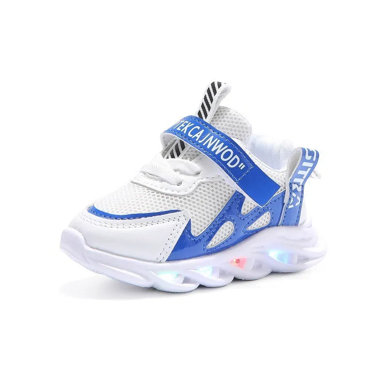 Kids' Alphabet Mesh Breathable Casual Sports Shoes