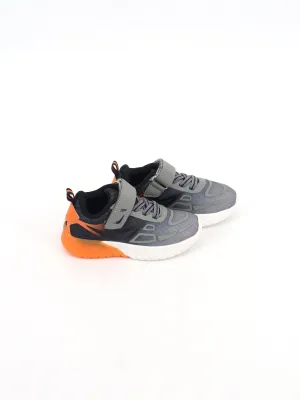 Kid's Boy Textured Sneakers,Grey