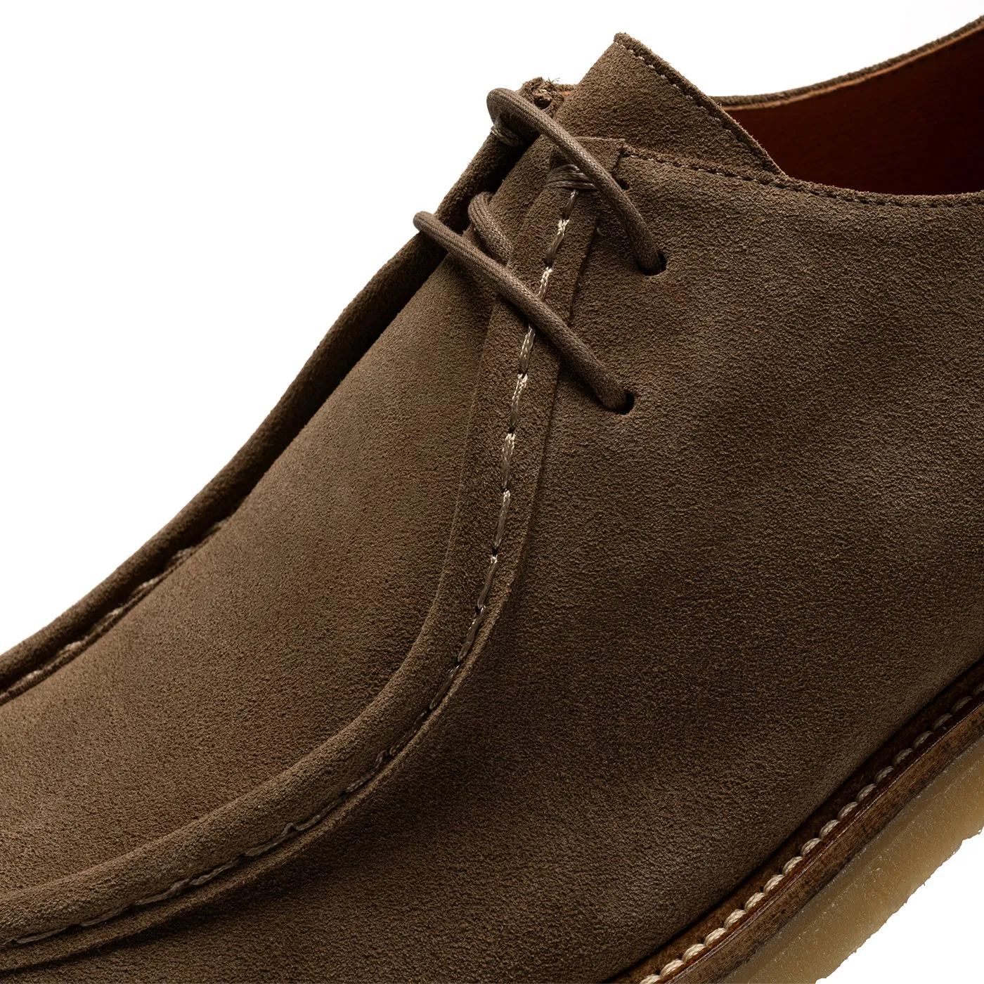 Kip wallabee suede water repellent - TAUPE