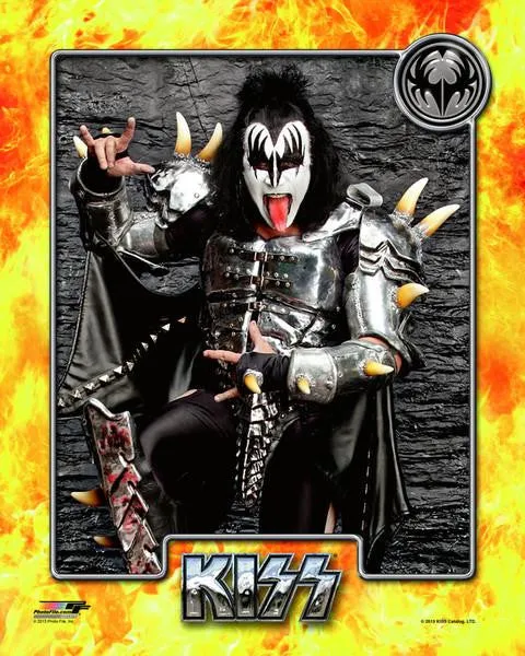 KISS - Gene Simmons (posed) Photo