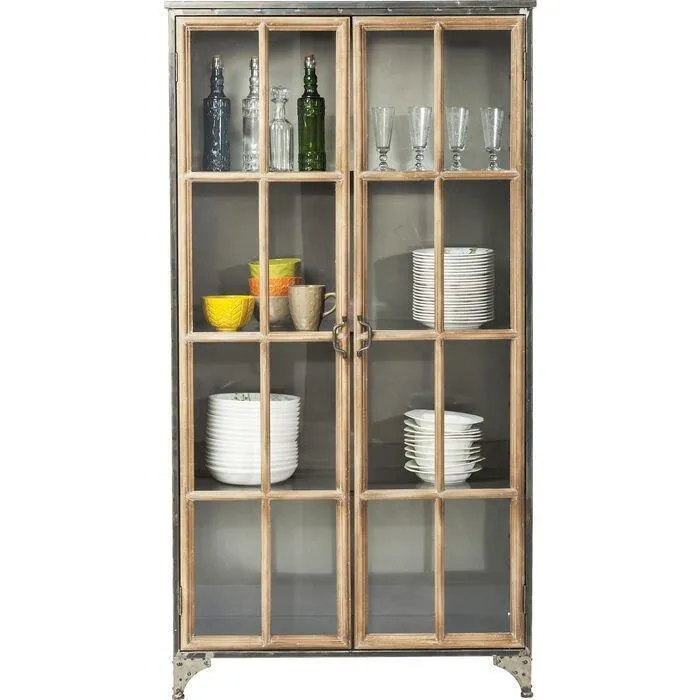 Kontor Display Glass Door Cabinet