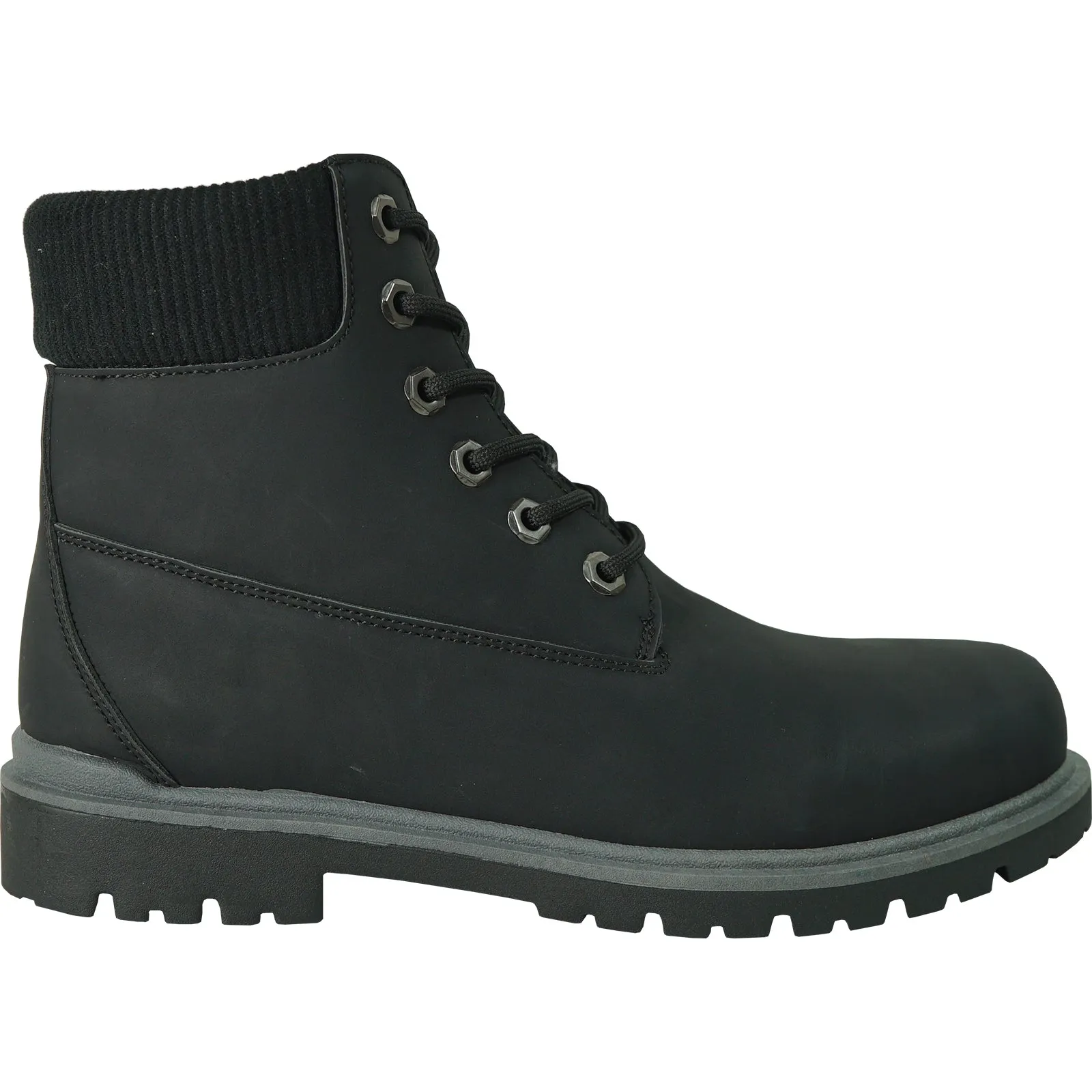 KOZI Men Boot TIME Casual Winter Fur Boot Black - Water Resistant