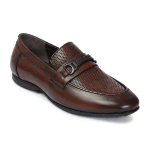 Leather Textured Slip-on Casual Shoes for Men TM-21