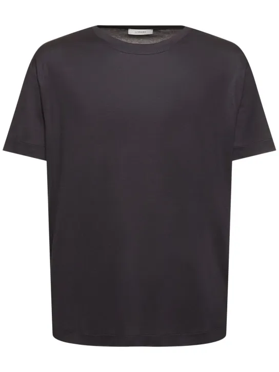 Lemaire   Heavy silk jersey t-shirt 