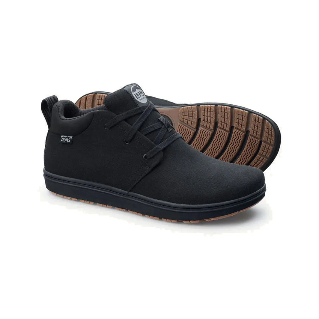 Lems - Chukka Grip Canvas - Blackout - (Unisex)