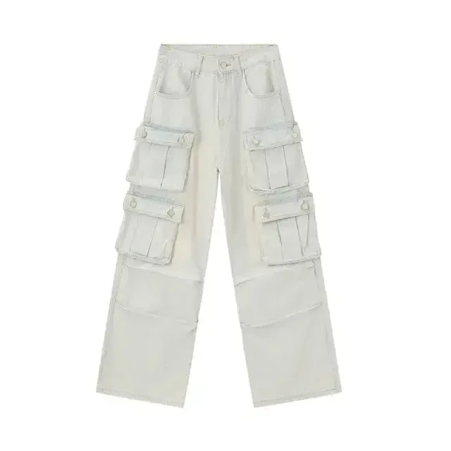 Light Blue Cargo Pants