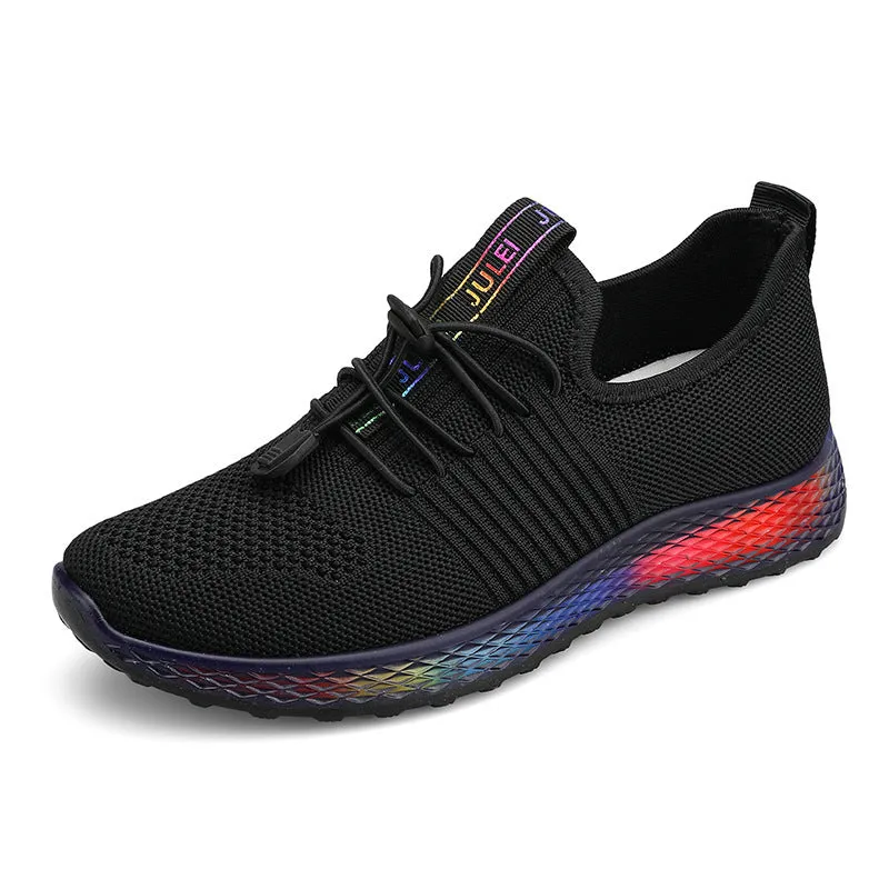 Lightweight Running Shoes Flying Woven Breathable