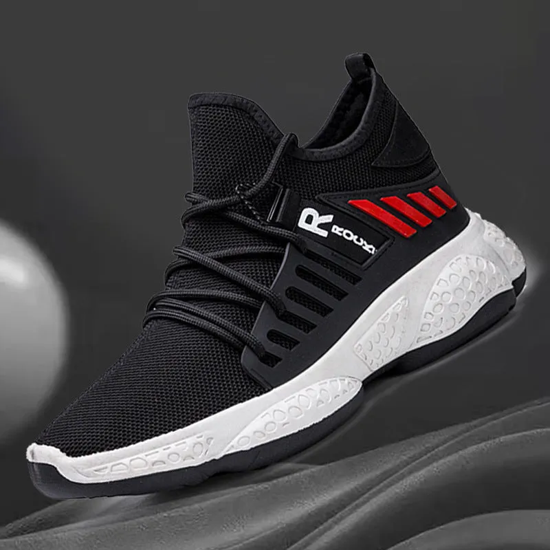 Lightweight Running Shoes Men's Flying Knit Men's Casual Shoes