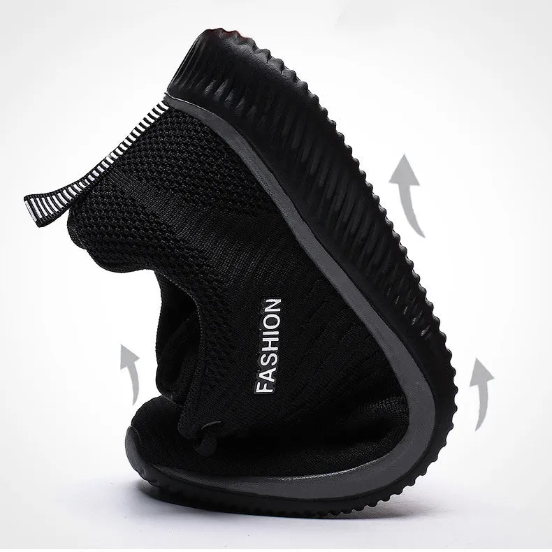 Lightweight Trendy Sneakers AirMesh Athletic Sports Flat-Bottom Runners Streetwear