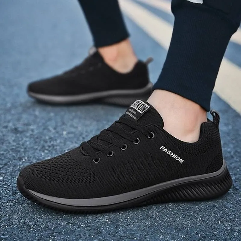 Lightweight Trendy Sneakers AirMesh Athletic Sports Flat-Bottom Runners Streetwear