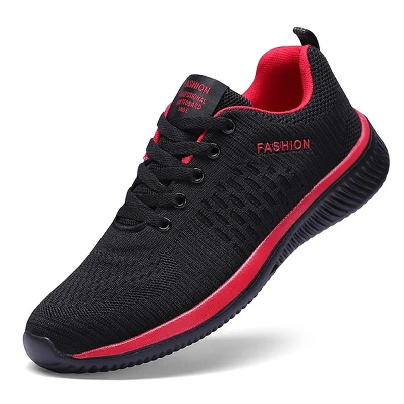 Lightweight Trendy Sneakers AirMesh Athletic Sports Flat-Bottom Runners Streetwear