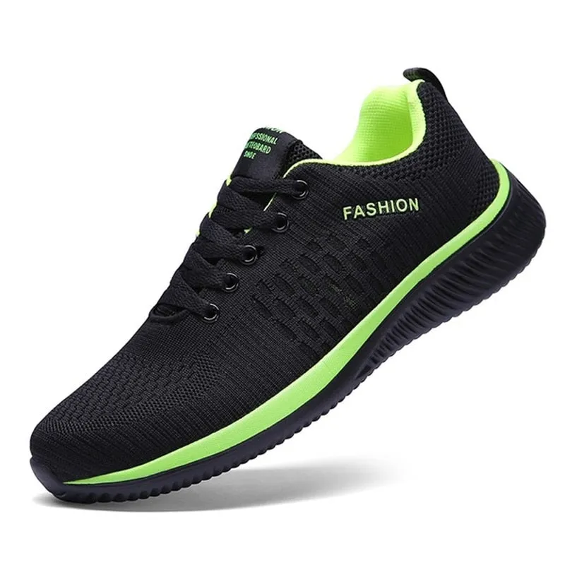 Lightweight Trendy Sneakers AirMesh Athletic Sports Flat-Bottom Runners Streetwear