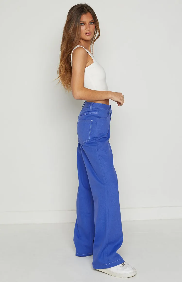 Lolita Blue Contrast Jeans