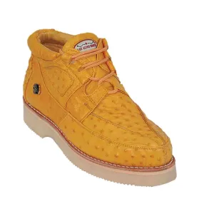 Los Altos Boots Mens # ZA060302 Full Caiman | Style #01 | Casual Shoe Boots | Color Buttercup