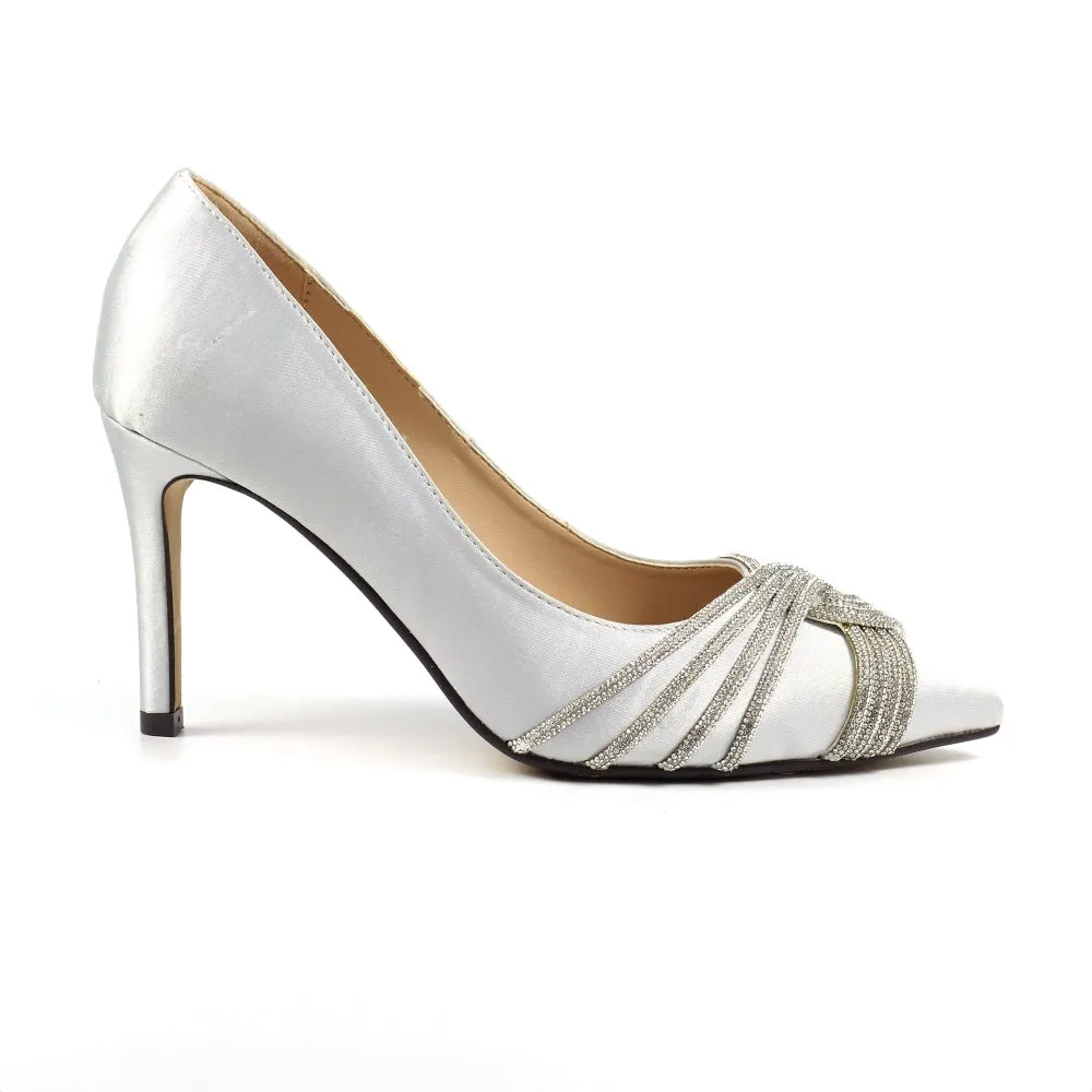 Lunar Tayah Silver Elegance Court Shoe