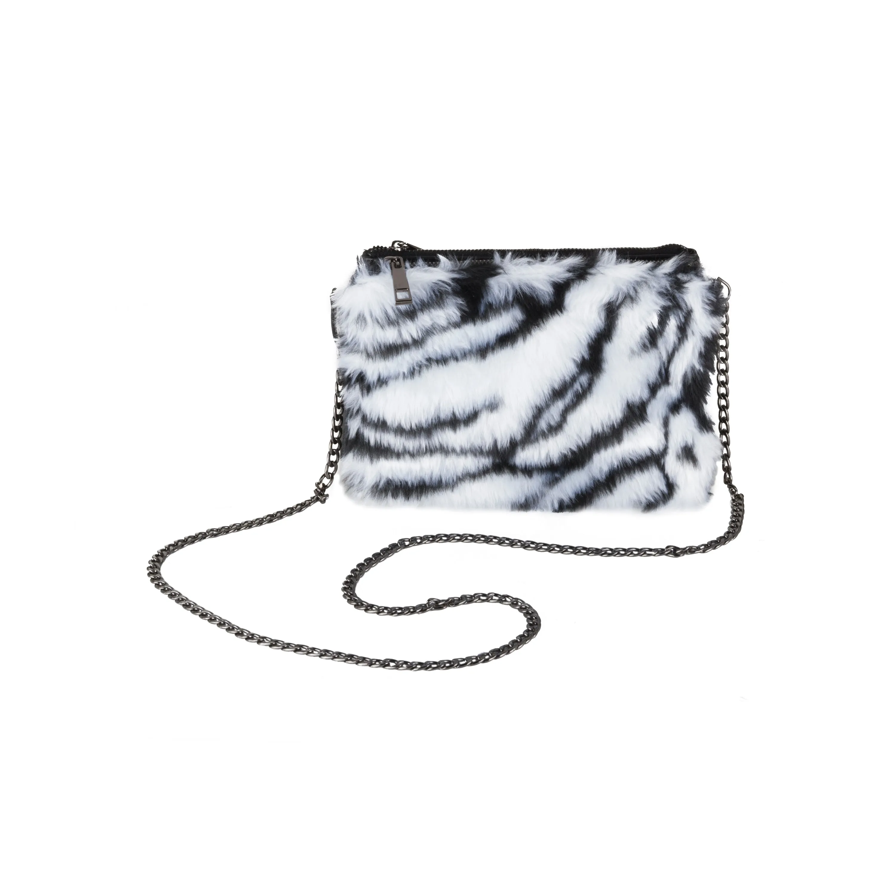 Luxe Fashion Classic Faux Fur Clutch-1-Piece