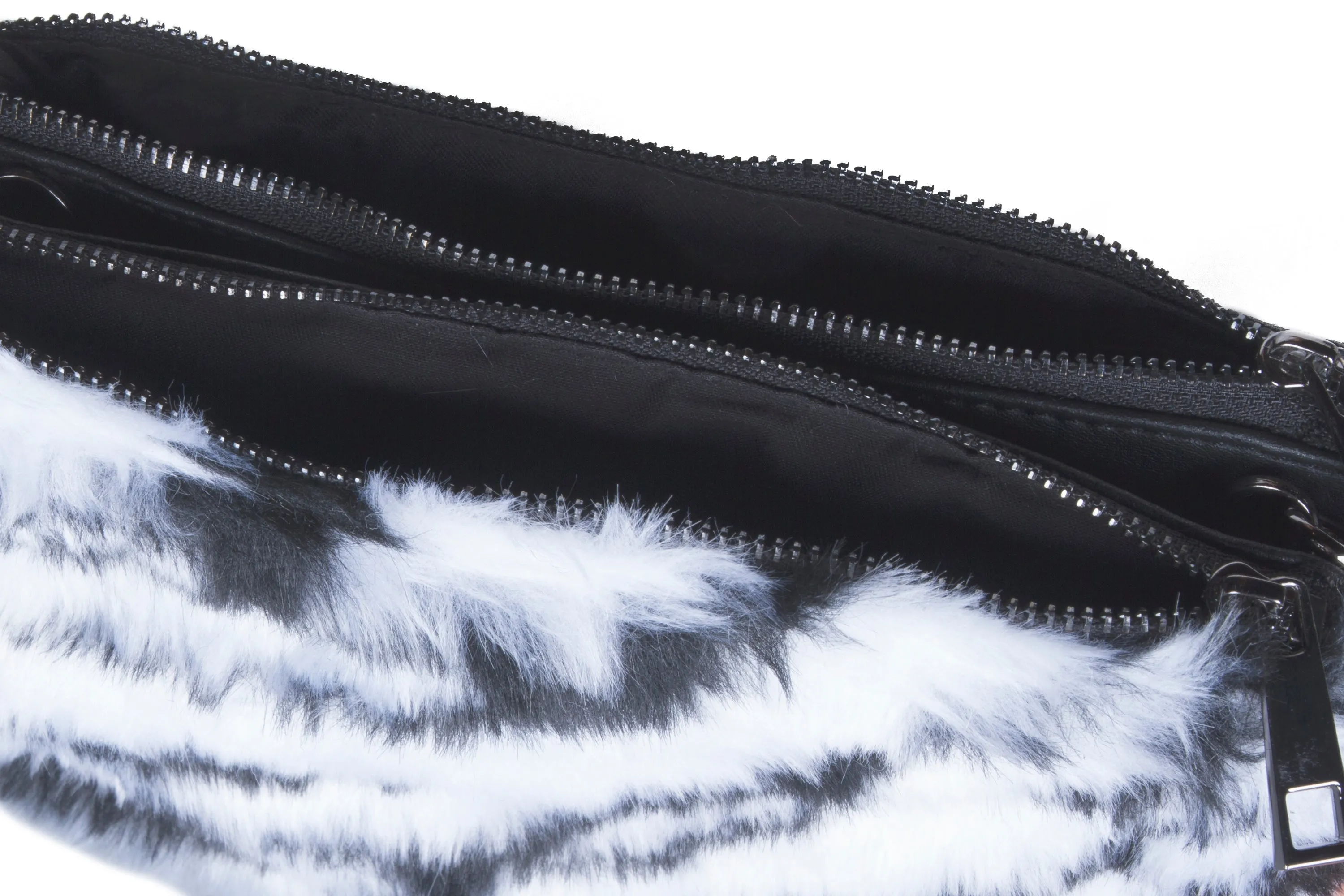 Luxe Fashion Classic Faux Fur Clutch-1-Piece