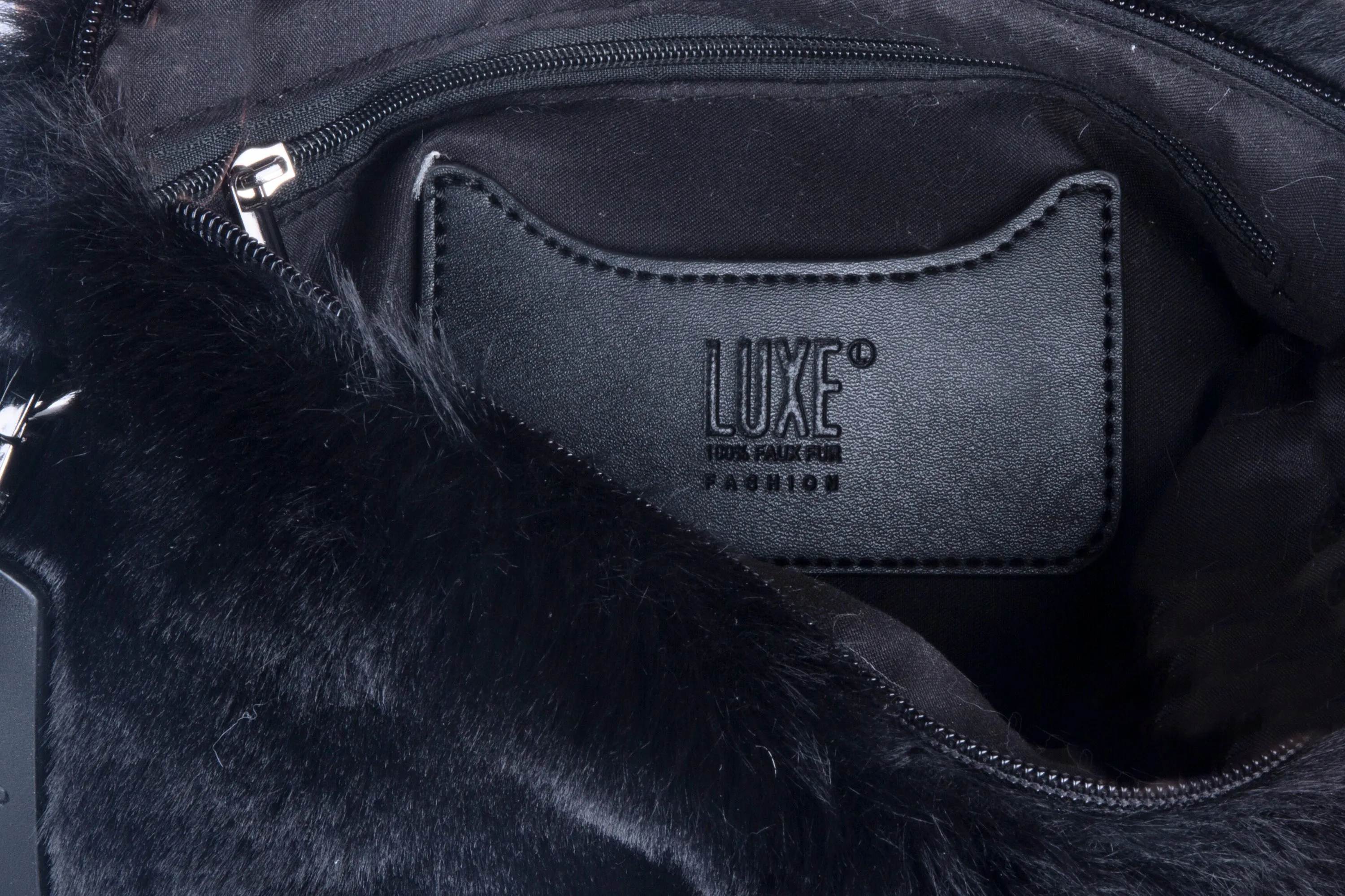 Luxe Fashion Classic Faux Fur Purse-1-Piece