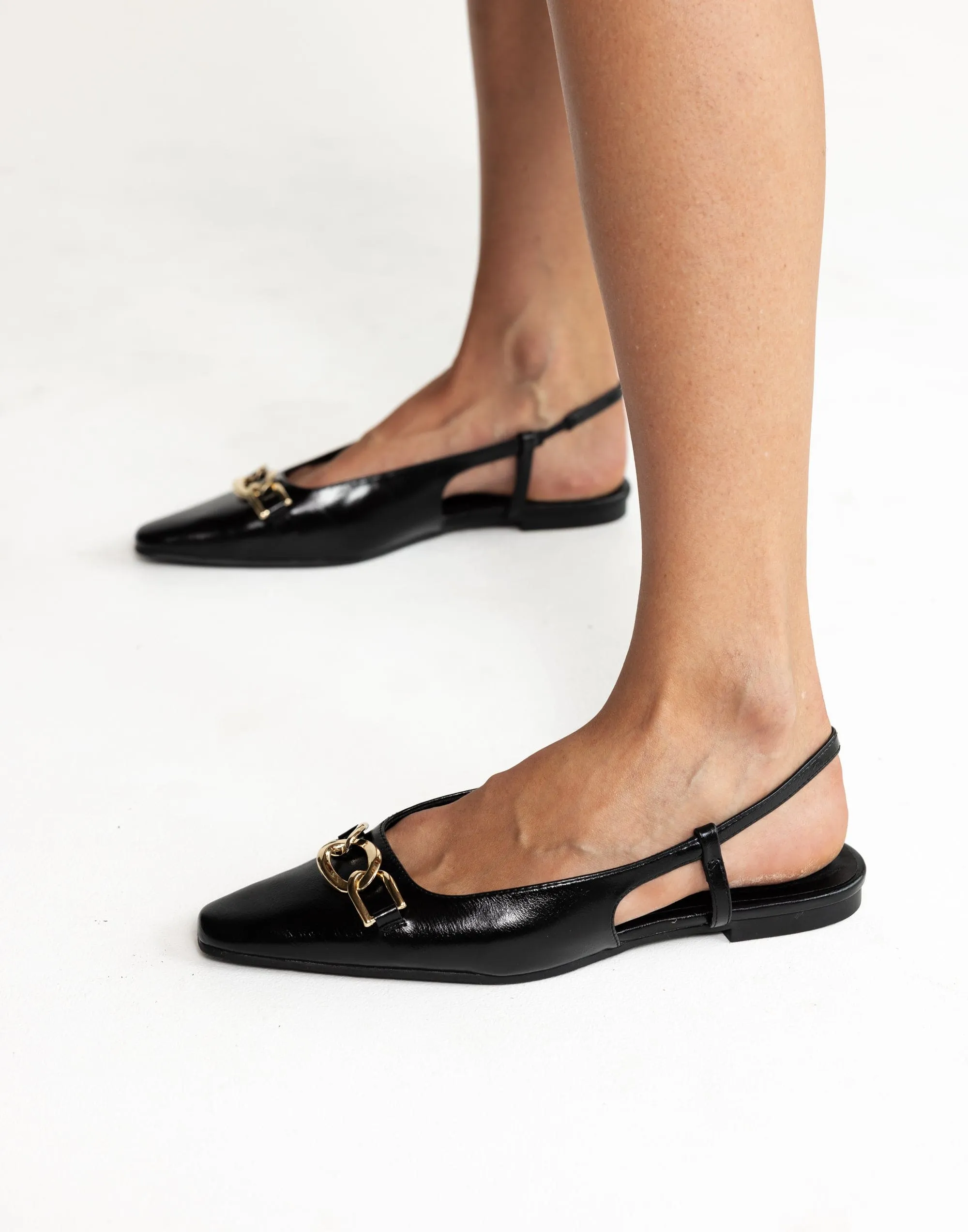 Maxine Flats (Black Shine) - By Billini