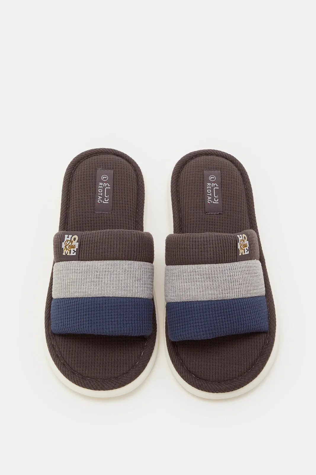 Men Assorted Open Toe Slipper