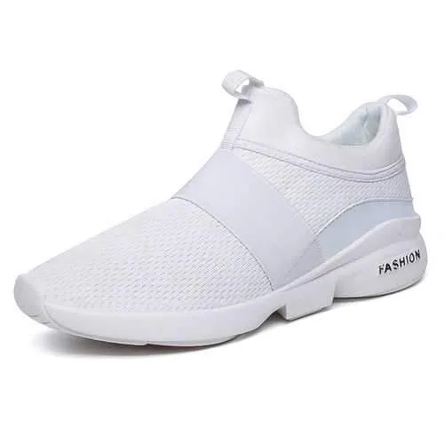 Men Comfy Ankle Cushion Slip On Sports Sneakers