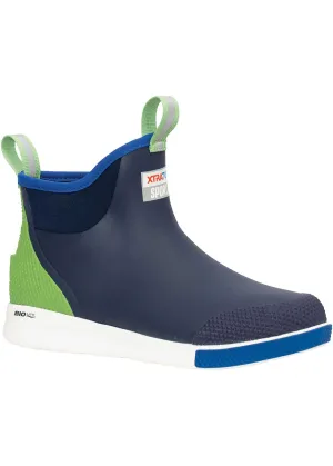 Men's 6 in Ankle Deck Boot Sport-Blue