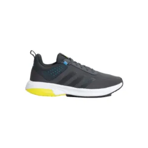 Men's Aerialrun Running Shoe (Grey Six/Grey/Pulse Blue/Acid Yellow)