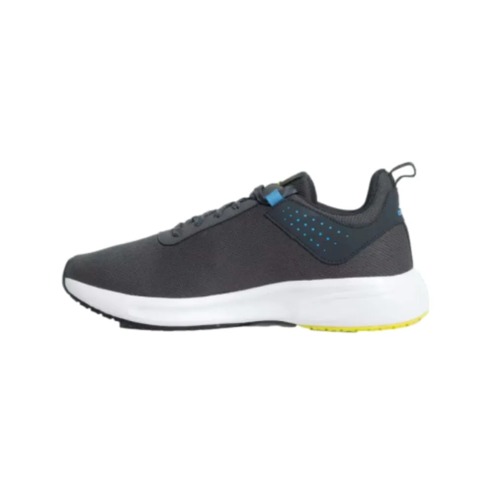 Men's Aerialrun Running Shoe (Grey Six/Grey/Pulse Blue/Acid Yellow)