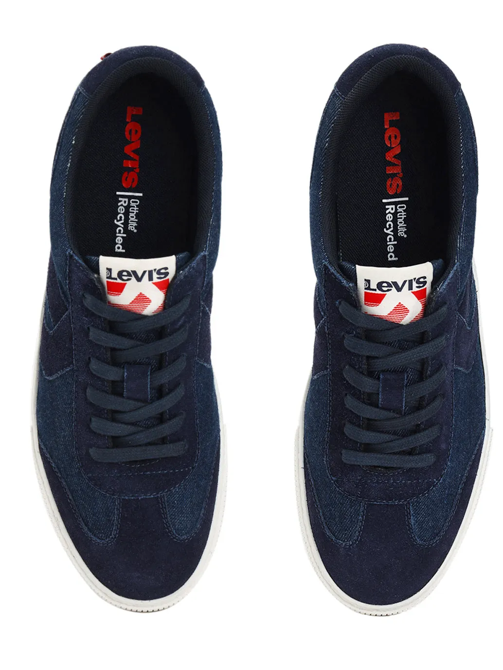 Men's Blue Solid Sneakers