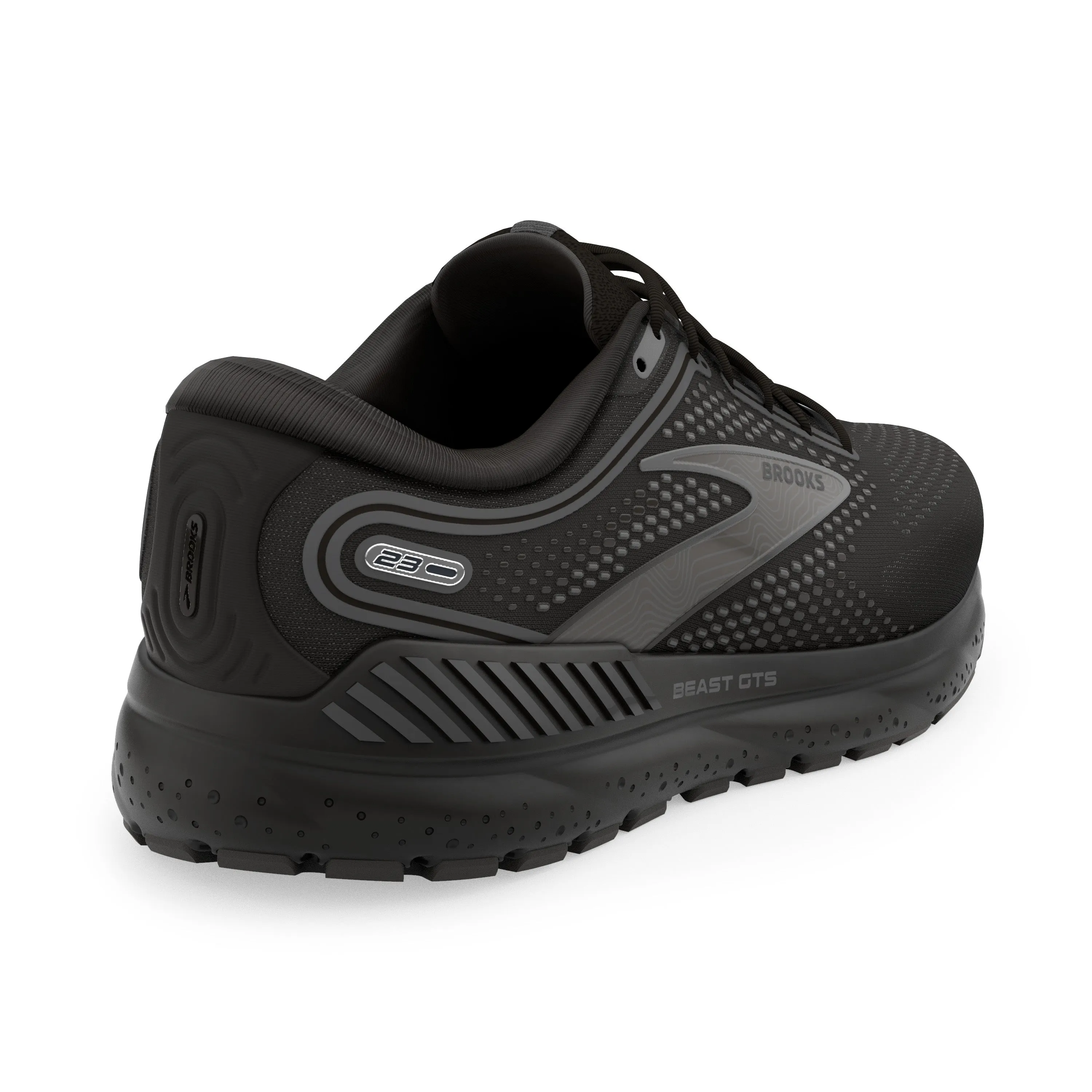 Men's Brooks Beast GTS 23 Color: Black/Gunmetal