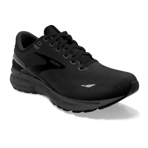 Men's Brooks Ghost 15 Color: Black/Black/Ebony