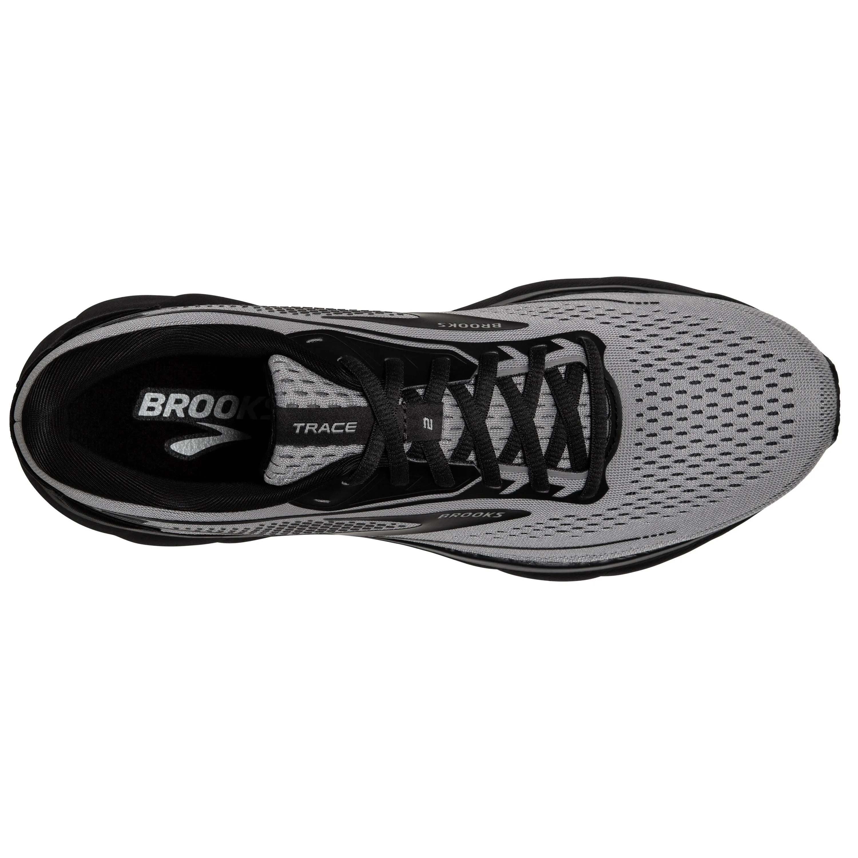 Men's Brooks Trace 2 Color: Alloy/Black/Ebony