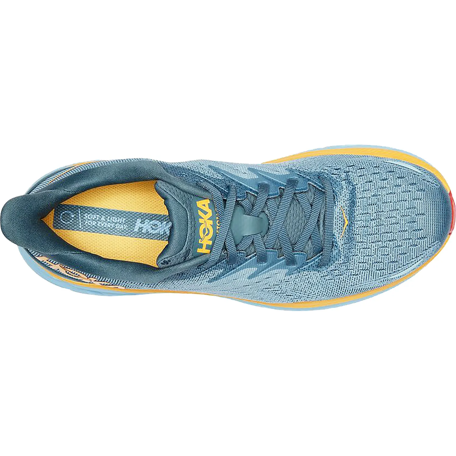 Men's Hoka Clifton 8 Goblin Blue/Mountain Spring Mesh