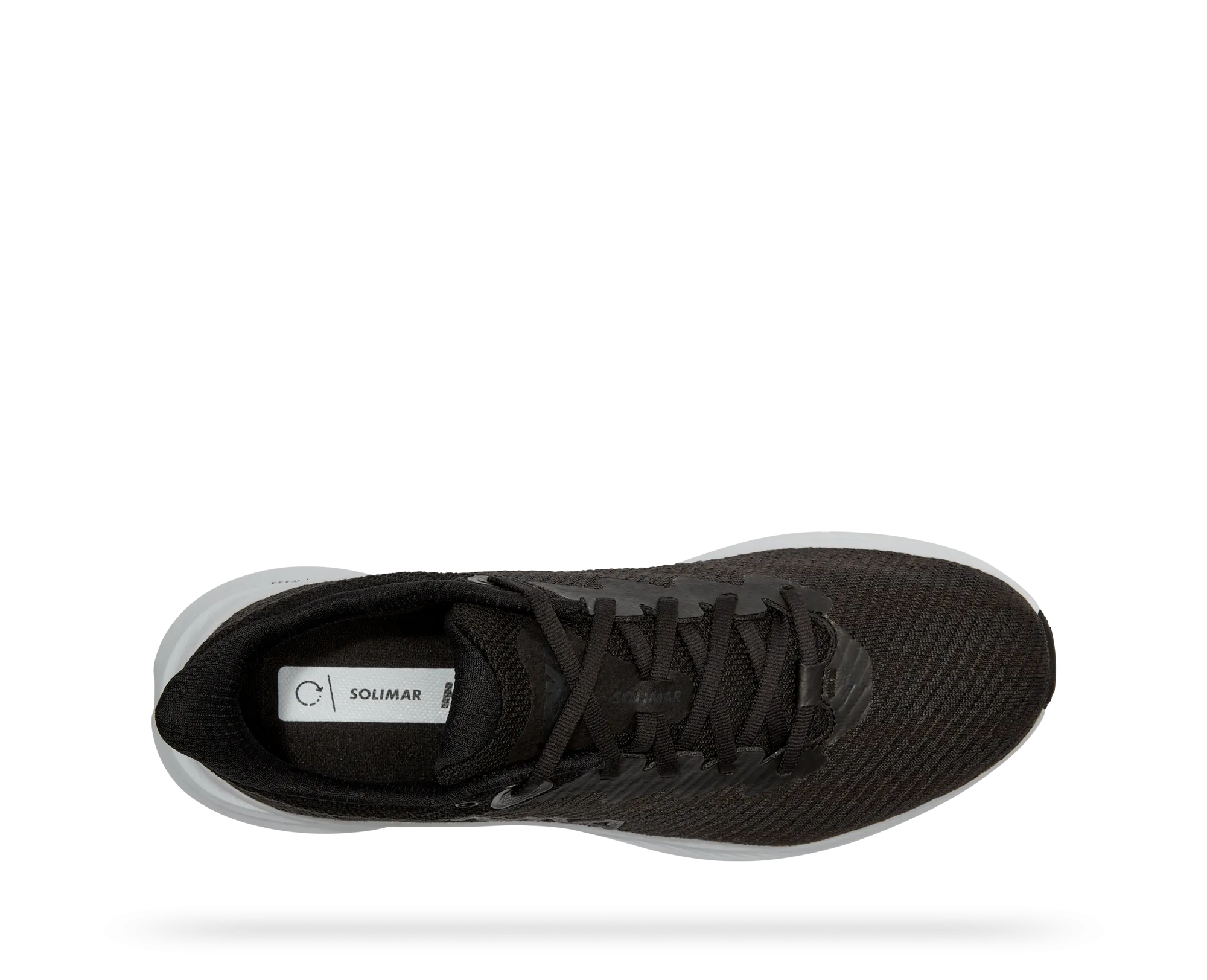 Men's Hoka Solimar Color: Black/ White